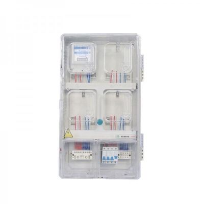 Hộp đồng hồ đo điện một pha ISO IEC Hộp phân phối áp suất 4 chiều