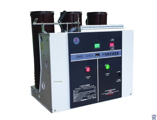 Cố định ngắt 25KA Bộ ngắt mạch VCB Khoảng cách pha 205mm